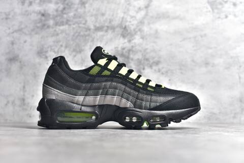 Nike Air Max 95 Black Grey Neon Green Sneaker (BS-59623)