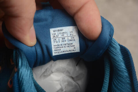 ASICS GEL-KAYANO 31 PLATINUM 1011B867-402 Blue Orange Cream Black US 8 5 EUR 42 UK 7 5 CM 26 5 CN 265 Running Shoe Running Sneakers - Men's (BS-59575)