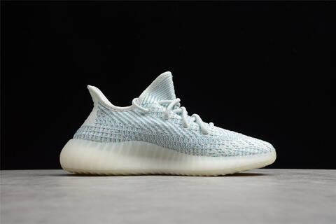 Yeezy Boost 350 V2 FW5317 Cloud White Light Blue Off White Sneaker (BS-87521)