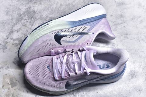 Nike Pegasus 42 IB1881-500 Light Purple Navy Blue White Running Shoe - Men's (BS-59424)