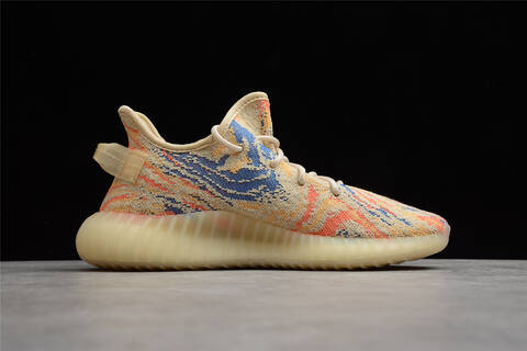 Yeezy Boost 350 V2 MX Oat GW3773 Beige Blue Orange Yellow Sneaker (BS-87514)