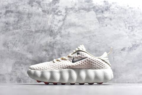 Nike Mind 002 Flyknit Off White Bright Orange Silver Sneaker (BS-59802)
