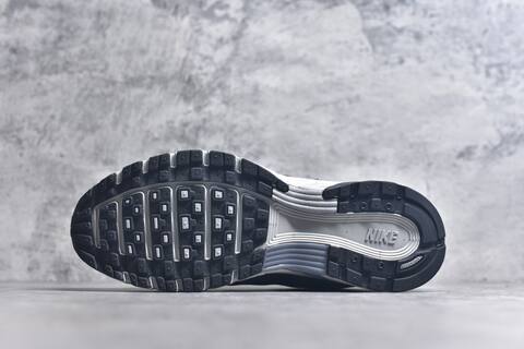 Nike P-6000 Black Grey White Running Shoe (BS-59677)