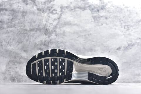Nike P-6000 Silver White Light Blue Black Running Shoe (BS-59654)
