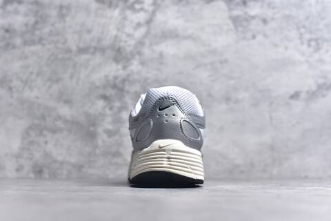 Nike P-6000 Metallic Silver White Black Sail Running Shoe (BS-59673)