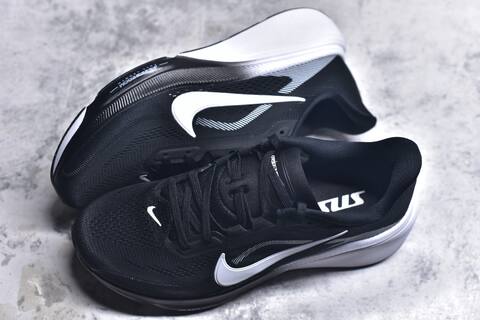 Nike Pegasus 42 Black White Running Shoe - Men's (BS-59425)