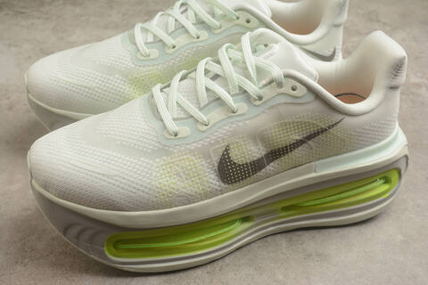 Nike Vomero Premium White Beige Orange Neon Green Running Shoe (BS-59712)