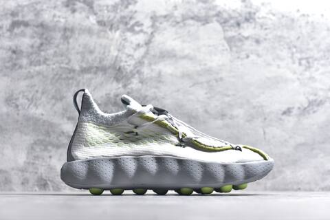 Nike Mind 002 Flyknit IR2176-100 White Grey Volt Black Running Shoe (BS-59808)