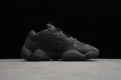 Yeezy 500 Utility Black F36640 Utility Black Dark Grey Sneaker (BS-87562)