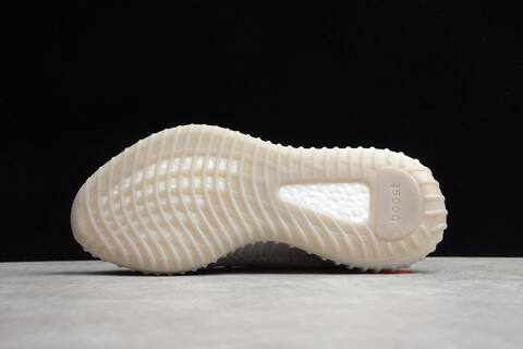 Yeezy 350 V2 Light Grey Orange Off White Sneaker (BS-87527)