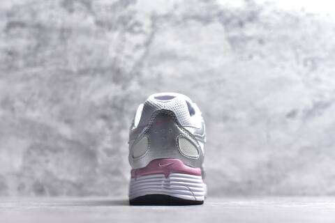 Nike P-6000 White Silver Pink Purple Black Running Shoe (BS-59651)