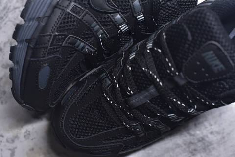 Nike P-6000 Black Dark Grey Running Shoe (BS-59655)