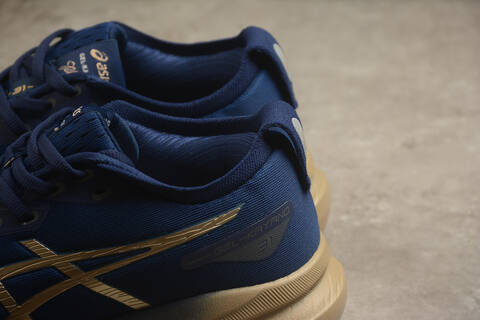 ASICS Gel Kayano 31 Navy Blue Beige Gold EU 36-45 Running Shoe Running Sneakers - Unisex (BS-59576)