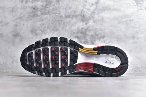 Nike P-6000 White Silver Red Black Gold Running Shoe (BS-59689)