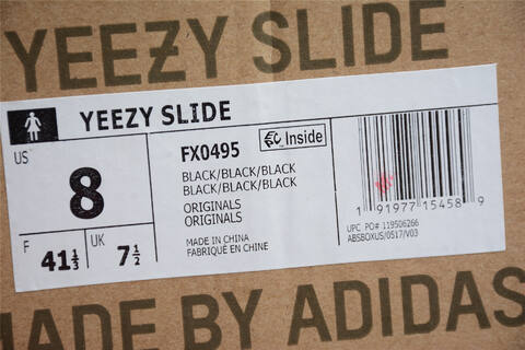 Yeezy Slide FX0495 Black Slides (BS-87553)