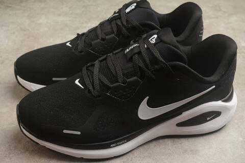 Nike Air Structure 26 Black White Running Shoe (BS-59868)