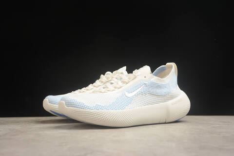 Nike Free Run Off White Light Blue Running Shoe (BS-59468)