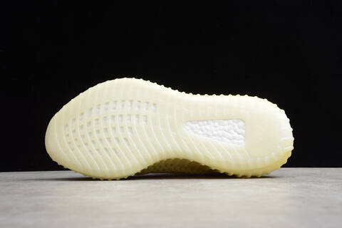 Yeezy 350 V2 FX9034 Light Yellow Orange Grey Sneaker (BS-87524)