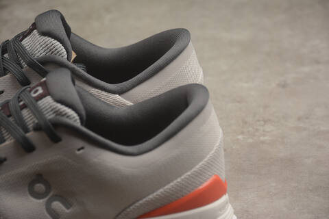 On Cloud X 4 3ME30042905 Silver Flame Orange White Gray US 7 EU 40 UK 6 5 JP 25 Running Shoe Running Sneakers - Men's (BS-59784)