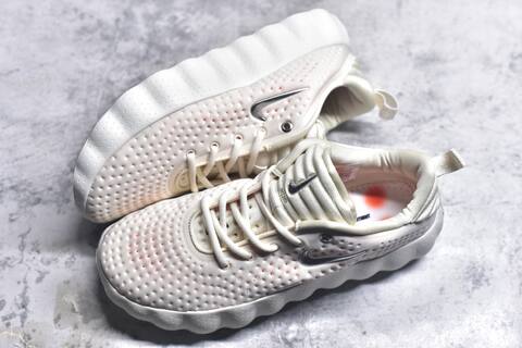 Nike Mind 002 Flyknit Off White Bright Orange Silver Sneaker (BS-59802)