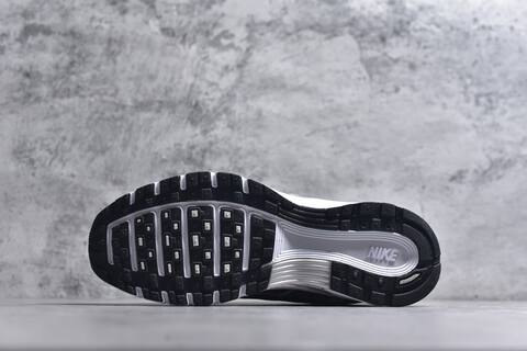 Nike P-6000 Black Silver White Running Shoe (BS-59659)