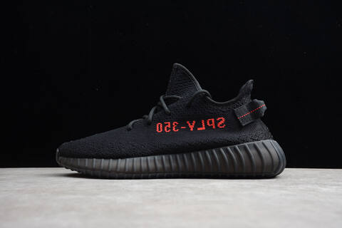 Yeezy 350 V2 CP9652 Black Red Sneaker (BS-87540)