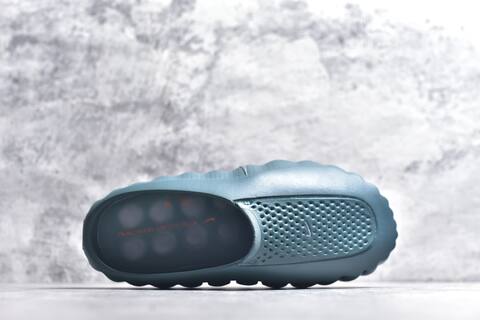 Nike Mind 001 Dark Teal Silver Orange Slides (BS-59827)