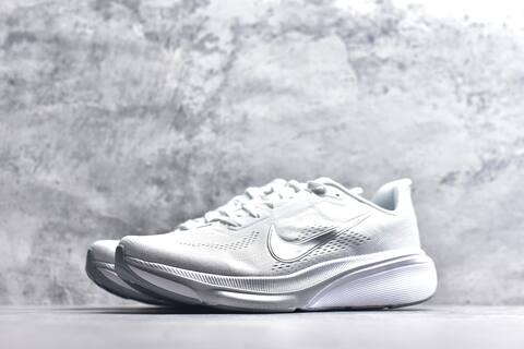 Nike Pegasus 42 IB1881-102 White Metallic Silver Grey Running Shoe - Men's (BS-59422)