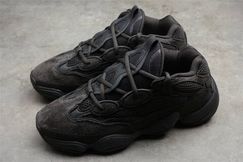 Yeezy 500 Utility Black F36640 Utility Black Dark Grey Sneaker (BS-87562)