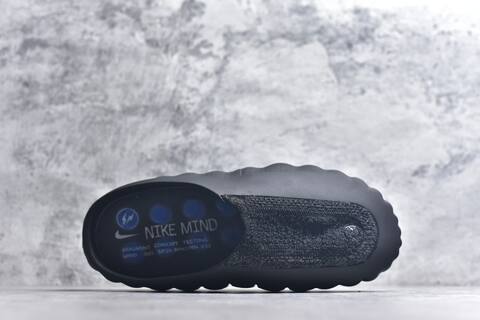 Nike Mind 001 Fragment Black Blue Slides (BS-59832)