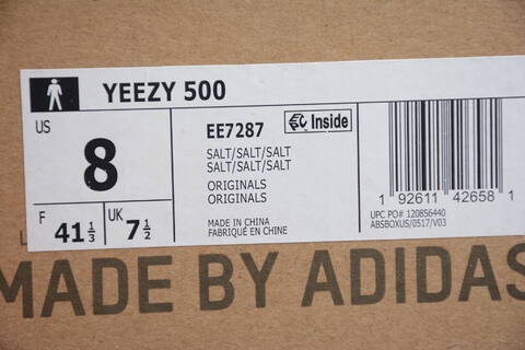 Yeezy 500 EE7287 Salt Light Grey Off White Sneaker (BS-87567)