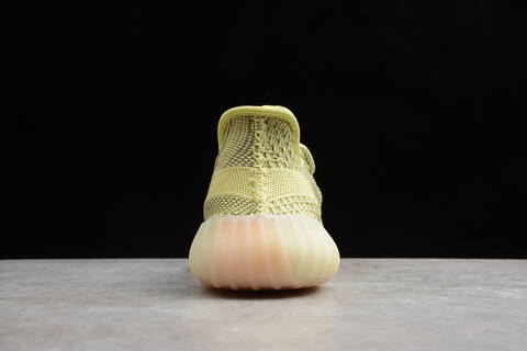 Yeezy 350 V2 FV3255 Pale Yellow Grey Cream Pink Sneaker (BS-87537)
