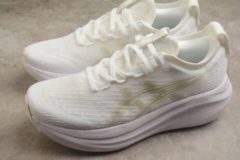 ASICS GEL NIMBUS 27 1012B753 100 White US 8 5 EUR 42 UK 7 5 CM 26 5 Running Shoe Running Sneakers - Men's (BS-59747)