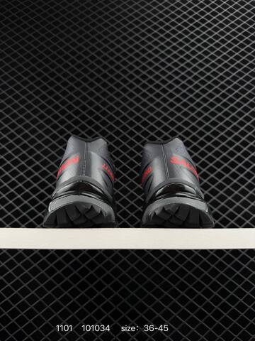 Salomon XT-6 Black Grey Red EU 36-45 Trail Shoe Trail Running Sneakers - Unisex (BS-85941)