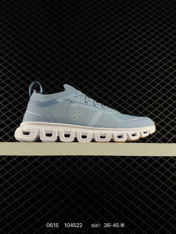 On Cloud 6 Coast Light Blue White Black EU 36-45 Running Shoe Running Sneakers - Unisex (BS-85162)