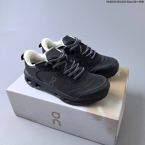 On Cloudzone Black Off White EU 36-45 Running Shoe Running Sneakers - Unisex (BS-69735)