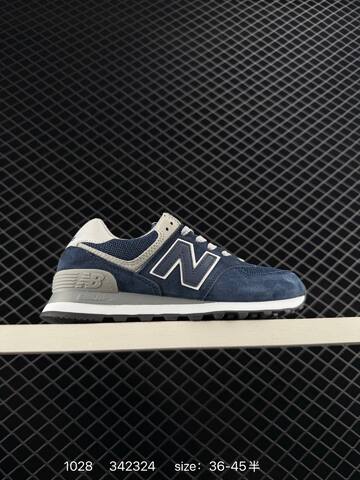 New Balance 574 REVlite ML574PIB Navy Blue Grey White EU 36-45 Sneaker - Unisex (BS-82668)