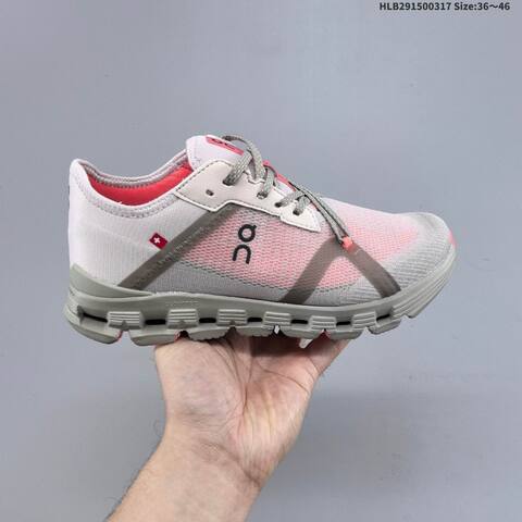 On Cloud X4 Light Pink Coral Gray EU 36-46 Running Shoe Running Sneakers - Unisex (BS-69672)