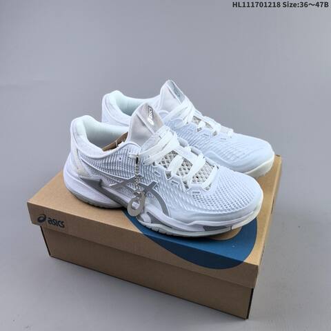 ASICS Court Control FF 3 Paris Black White And White Silver EU 36-47 Tennis Shoe Casual Sneakers - Unisex (BS-69141)