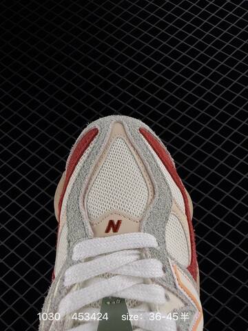 New Balance 9060 Off White Grey Red Beige Green EU 36-45 Sneaker - Unisex (BS-82655)