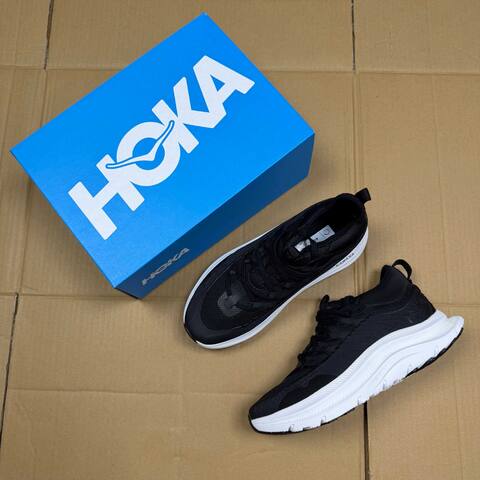 HOKA Kawana Black White Running Shoe Running Sneakers (BS-86900)