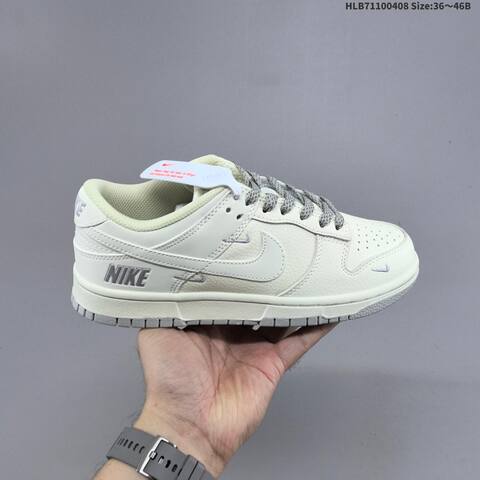 Nike Dunk Low Off White Dark Green EU 36-46 Skate Shoe - Unisex (BS-60895)