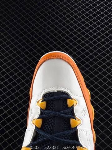 Jordan Air Jordan 9 Retro CV0420 100 White Orange Yellow Navy Red EU 40-47 Basketball Shoe - Men's (BS-81327)