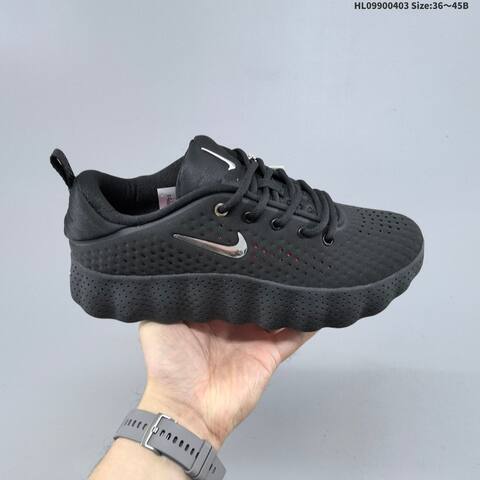 Nike Mind 002 Black Metallic Silver Red EU 36-45 Running Shoe - Unisex (BS-60956)