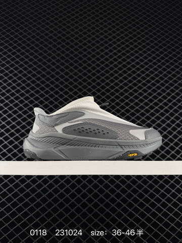 HOKA ONE ONE Project Transport Grey White Black EU 36-46 Trail Shoe Trail Running Sneakers - Unisex (BS-86316)