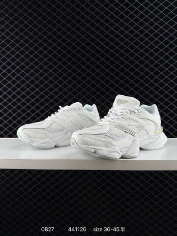New Balance 9060 Triple White EU 36-45 Sneaker - Unisex (BS-82912)