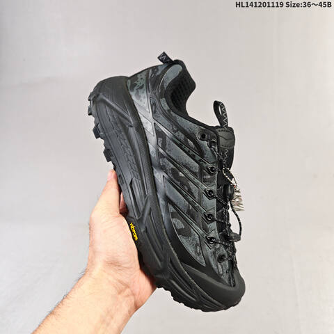 HOKA ONE ONE Mafate Speed 4 Black Dark Grey EU 36-45 Trail Shoe Trail Running Sneakers - Unisex (BS-69470)
