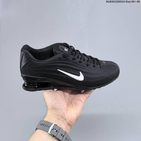 Nike Shox Z IQ7574-671 Black Red Silver White EU 36-45 Running Shoe - Unisex (BS-60144)