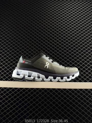 On Cloudsurfer 4 Grey Black White EU 36-45 Running Shoe Running Sneakers - Unisex (BS-85594)