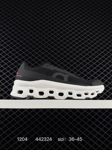 On Cloudmonster Black White EU 36-45 Running Shoe Running Sneakers - Unisex (BS-85447)